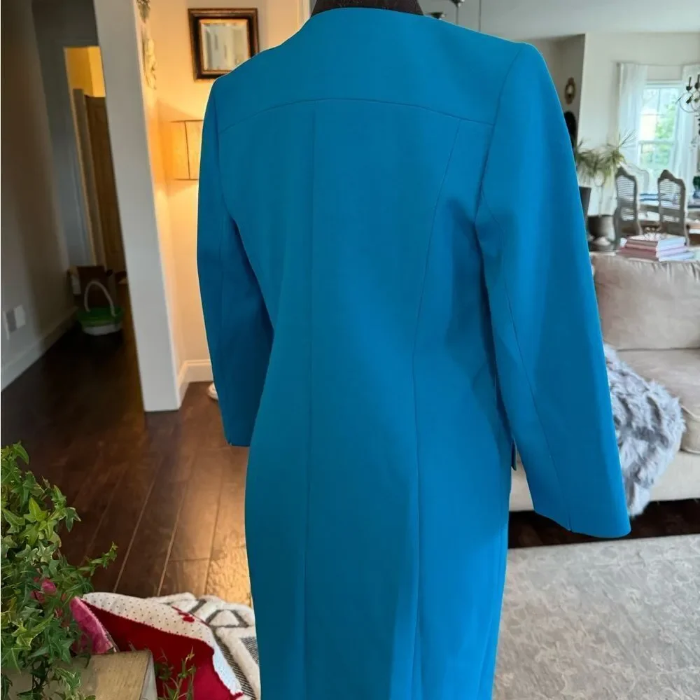 Blue Classiques Entier long blazer/jacket (small)